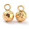 Ion Plating(IP) 304 Stainless Steel Charms STAS-O147-03A-G-2
