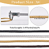 5M Braided Round PU Leather Jewelry Cord OCOR-GF0004-96B-03-2