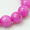 Natural Mashan Jade Round Beads Strands X-G-D263-12mm-XS30-1