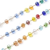 Glass Round Beaded Chains CHS-A015-01G-01-1