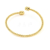 Rack Plating Brass Cuff Bangles BJEW-L460-003-3