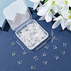 SUNNYCLUE 250Pcs Plastic Clip-on Earring Findings KY-SC0001-70-6