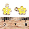 Alloy Enamel Charms ENAM-S022-01B-3