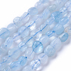Natural Aquamarine Beads Strands G-P433-06A-3