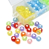245~266Pcs 7 Colors Transparent Acrylic Beads TACR-YW0001-57-3