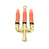 Halloween Brass Enamel Pendants KK-F915-01J-G-1