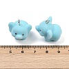 Flocky Resin Pendants FIND-A052-05E-3