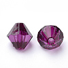 Transparent Acrylic Beads TACR-S146-8mm-24-1