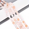 Natural Pink Aventurine Beads Strands G-T142-85-1