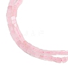 Natural Rose Quartz Beads Strands G-B129-A23-01-4