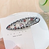 Alloy Rhinestone Alligator Hair Clips PW-WG7F7B9-03-1