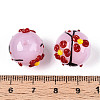 Handmade Lampwork Enamel Beads X1-LAMP-T023-23H-4