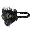 Alloy & Rubber & Rhinestone & Feathers & Seed Glass & Plastic Headbands OHAR-WH20011-15A-8