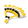 Glass Seed Beaded Pendants PALLOY-MZ01415-03-2
