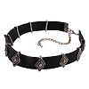 Punk Imitation Leather Choker Necklaces X-NJEW-N0052-255-3