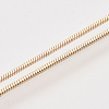 Brass Square Snake Chain Necklace Making X-MAK-T006-10A-KC-3