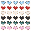 30Pcs Alloy Enamel Charms ENAM-FS0002-68-2
