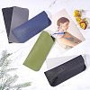  6Pcs 6 Colors Portable Small Eyeglasses Pouch AJEW-NB0001-57-4