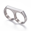 Tarnish Resistant 304 Stainless Steel Finger Rings RJEW-O032-13P-1