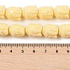 Synthetic Coral Carved Beads Strands CORA-U003-03A-4