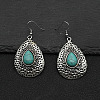 Fashion Alloy Teardrop Dangle Earrings LB2636-1