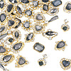 48Pcs 12 Styles Alloy Rhinestone Cabochons MRMJ-TA0001-45D-3
