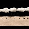 Dyed Natural Lava Rock Beads Strands G-A264-A01-01B-4