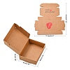 Kraft Paper Gift Box CON-L014-A02-3