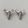 304 Stainless Steel Butterfly Wing Nut Screws DIY-WH0888-481A-P-1
