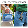 1Pc Resin Letter Keychains KEYC-TADJ0001-09X-6
