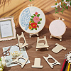 8 Sets 2 Styles Plwood Desktop Stands DIY-BC0015-16-4
