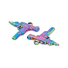 Ion Plating(IP) 304 Stainless Steel Pendants STAS-B031-23R-3
