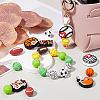 Sports Silicone Beads SIL-SC0002-40-4