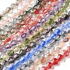 Inner Flower Handmade Lampwork Beads Strands LA-CBA3F7A-02-1