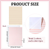 4Bags 2 Colors PVC Self-Adhesive Wallpaper for Dollhouse DIY-PH0036-71-2