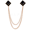 1Pc Rhombus Enamel Lapel Pins JEWB-CP0001-48-1
