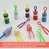 GOMAKERER 50Pcs 5 Styles Plastic Bobbin Thread Holders TOOL-GO0001-09-5