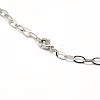 304 Stainless Steel Cable Chain Necklace Making X-STAS-A028-N091P-3