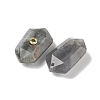 Natural Labradorite Faceted Pendants G-B151-02G-2