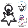 26Pcs 13 Style Zinc Alloy Swivel Lobster Claw Clasps FIND-CW0001-03-3