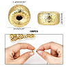 100Pcs Brass Beads KK-FH0002-07-5