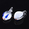 Handmade Lampwork Pendants LAMP-N021-002A-4