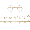 Handmade Brass Curb Chains CHC-I027-03G-1