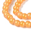 Baking Paint Glass Pearl Beads Strands DGLA-ZX001-05A-12-3