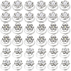 60Pcs 3 Styles Spiral Hair Pin Coil Iron Hair Accessories OHAR-SP0001-10B-1