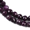 Natural Ruby Beads Strands G-P553-G01-05-4