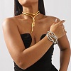 Adjustable Iron Snake Wrap Bangles BJEW-U004-03A-P-1