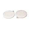 Non-Tarnish 304 Stainless Steel Pendants LS-STAS-A074-03K-P-3