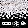 500Pcs Opaque Acrylic Beads MACR-UN0001-10-3