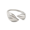 304 Stainless Steel  Rings for Women RJEW-U013-10P-2